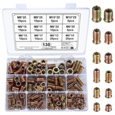 130 Stück Einschraubmutter M6