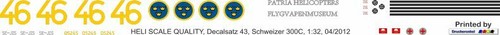 Decal schweizer 300c - schweizer,