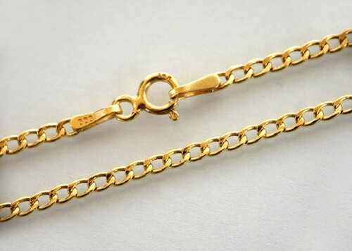 Echt gold armband armkette - gold,