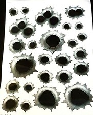 Einschusslöcher, Schuss