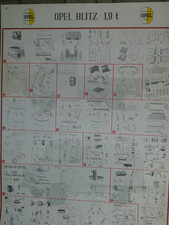 original OPEL BLITZ POSTER
