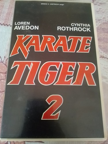 Karate tiger vhs - 2,
