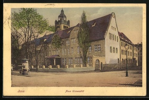 Ansichtskarte jena neue - ansichtskarte,