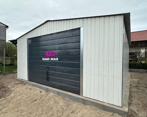 Blechgarage 5x6x2 55m in - +blechgarage,