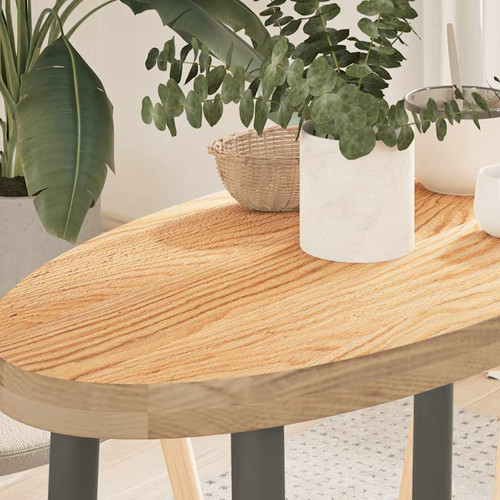 Tischplatte oval 80x40x4 - , cm