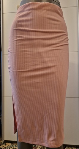 Rock mit schlitz - schlitz, rosa