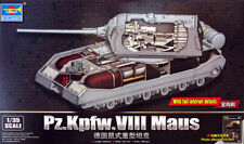 Pz.Kpfw. VIII Maus Panzer German Tank 1:35 Model Kit Bausatz Trumpeter 09541