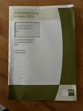 IHK Zwischenprüfung  U-Form Verlag Immobilienkaufleute Frühjahr 2022 top!