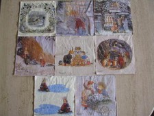 3 lose Serviette verschiedene Motive Foxwood Tales selten      Ausverkauf !!!