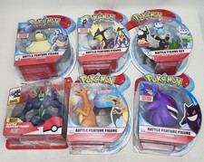 9x OVP Pokemon Figuren Set Sammlung Turtok Glurak Gengar Nachtara NEU