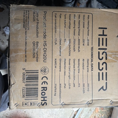 Heisser dh20u diesel - hs-dh20u,