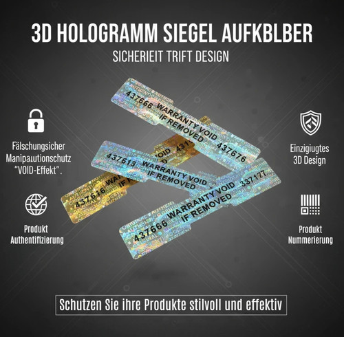 Hologramm siegel aufkleber - hologramm,