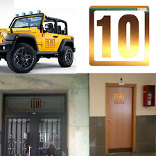 Numero 10, Aufkleber von / Aus