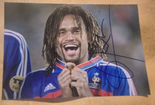 Autogramm christian karembeu - autogramm,