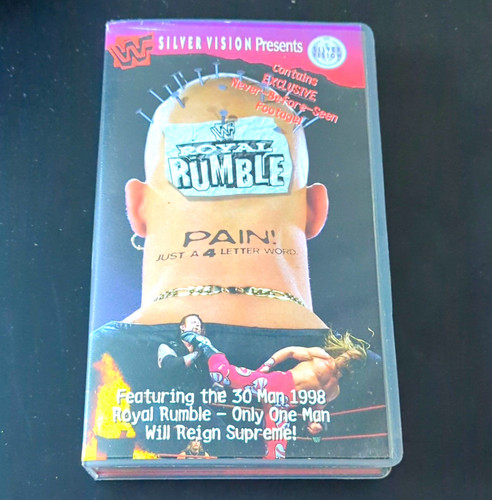 Silver vision vhs wwf royal - vhs,