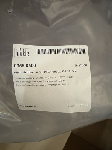 Bürkle weithalsdose 500ml - bürkle,
