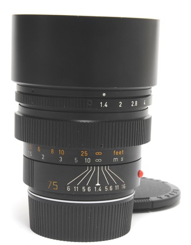 Leica 75mm summilux - m, 1.4/75mm