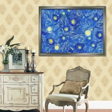 3D Van Gogh Stil 53 Gerahmt