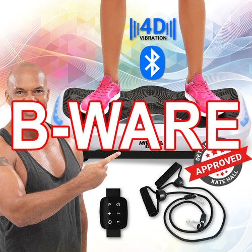 Ware vibrationsplatte - b-ware, 4d