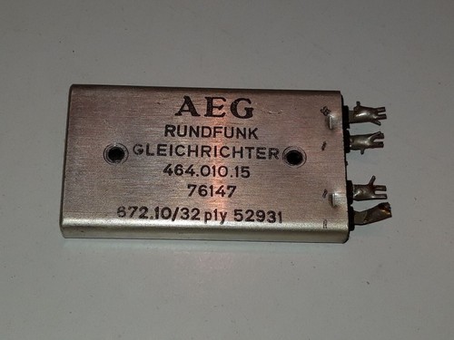 Aeg rundfunk gleichrichter - aeg, rundfunk-gleichrichter
