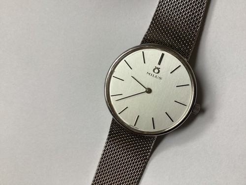 Milus vintage armbanduhr swiss - milus,