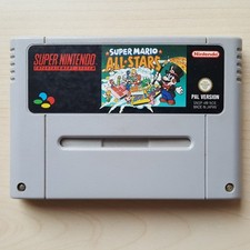 SNES Super Mario Allstars PAL Modul Super Nintendo Spiel Game Cartridge