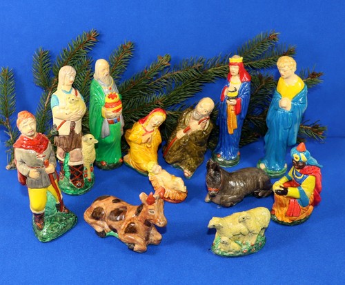 Große krippenfiguren - 12,