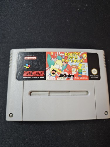 Super nintendo krustys - super,