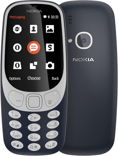 Nokia 3310 dual sim dark - 2g,