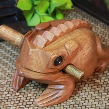 Holz Frosch Raspel Percussion