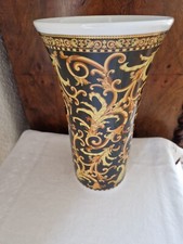 Rosenthal Versace Barocco 1 wunderschöne Vase H 26,3 cm 1. Wahl im Top Zustand