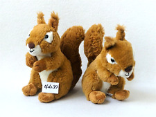 Toffifee Eichhörnchen Oryxgreen 2 Stk. Stofftier Plüschtier Kuscheltier (T199)