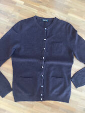 JOE TAFT 100% KASCHMIR braun CASHMERE STRICJACKE S ULTRAWEICH