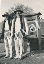 Foto WK2 Wehrmacht Pioniere Hirten Zigeuner Ostfront Slowakei Polen Tracht M1.68