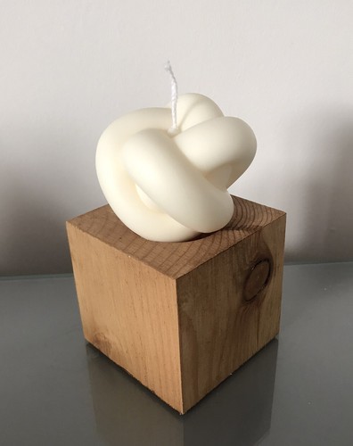 The knot bubble candle vegan - knot,
