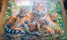 Puzzle 1000er Tiger und Welpen, Komplett