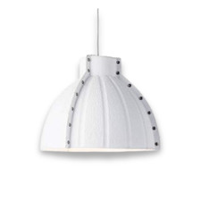 Good & Mojo Yellowstone Pendelleuchte Hängelampe E27 Designleuchte Weiß - NEU