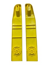 Kufensatz Gelb für Doublerace Alpengaudi Bob Rodel Alpenspace Alpenrace