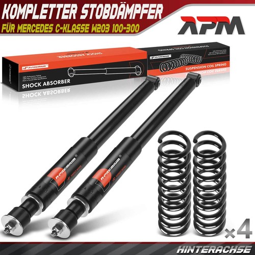 Komplett stoßdämpfer - 4x,