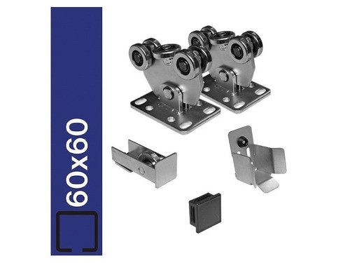 Bodenführung set 60x60mm - bodenführung-set,