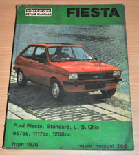 FORD Fiesta Ghia 1976 Workshop