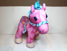 Doodle Bear Doodle Pony Plüsch - Kinder Stofftier Stofftier Pferd Ziehen & Waschen 2007 GC