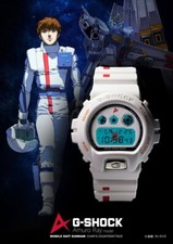 CASIO G-SHOCK x GUNDAM FAN CLUB DW-6900 Amuro Ray Limited Edition "Rare" - Neu -