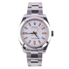 ROLEX Milgauss 40mm White Dial