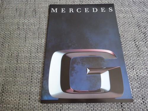 Mercedes klasse prospekt - mercedes, g-klasse