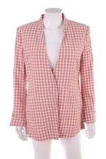 ZARA Walk-Blazer Karo kariert L pink