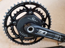 SRM PowerMeter Leistungsmesser Rotor 3D, 170mm, Shimano 9/10-fach, 36/46T, Watt