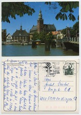 46967 - Leer - Rathaus und Waage - Ansichtskarte, gelaufen 1992