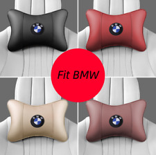 Für BMW Leder Auto Kopfstütze Nackenschutz Weiche Nackenkissen Passform
