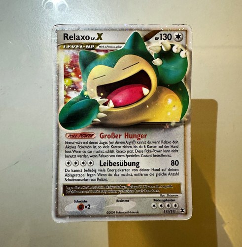 Pokémon tcg relaxo - pokémon,